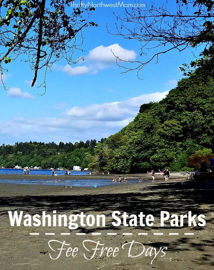 Free Washington State Parks Days in 2024