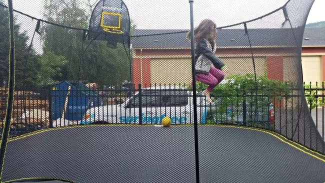 Springfree trampoline