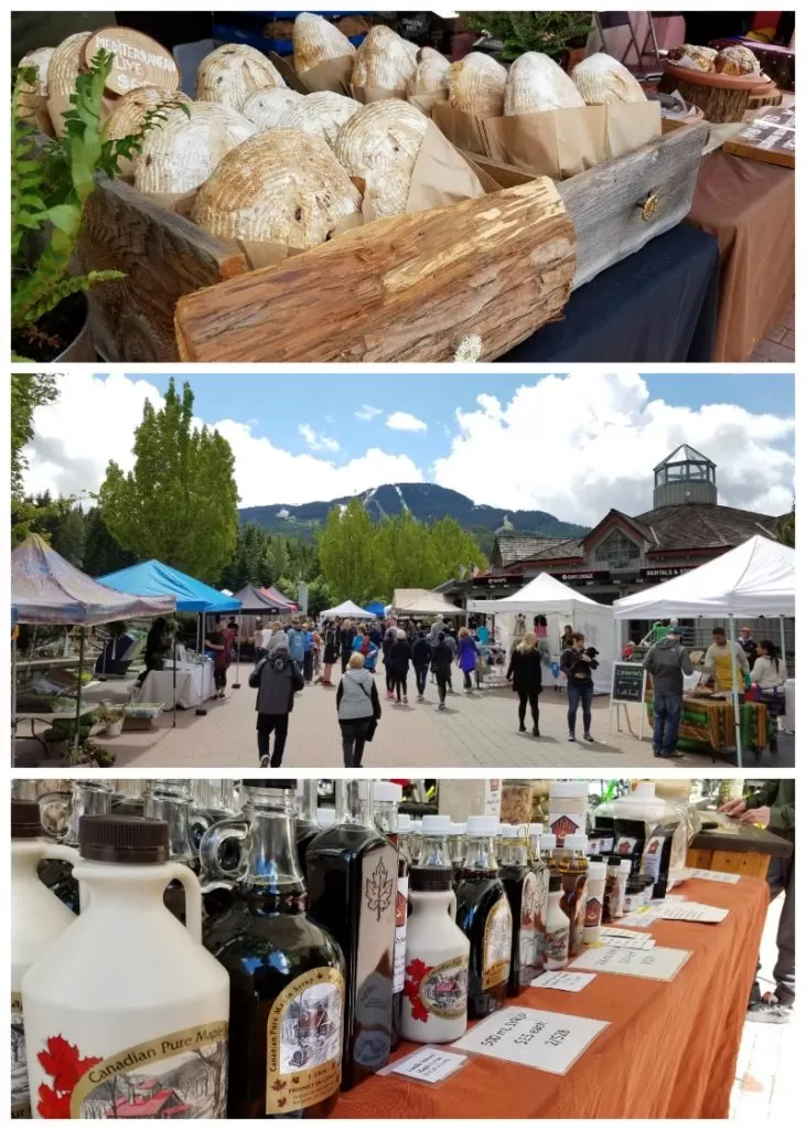 Whistler's Farmers Market on Sundays