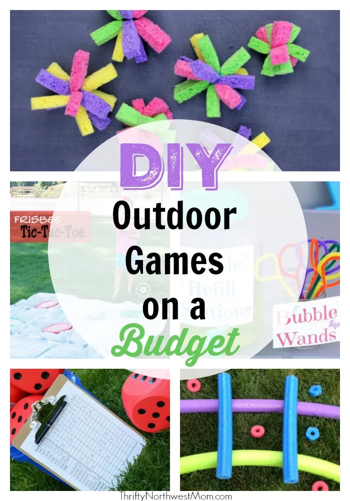DIY Outdoor Summer Games on a Budget