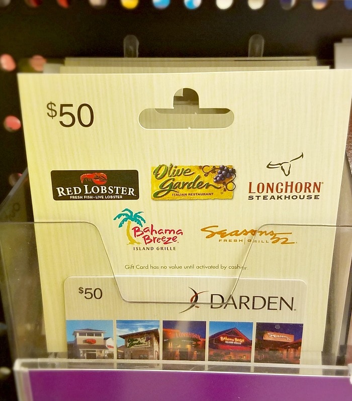 Darden Gift Card