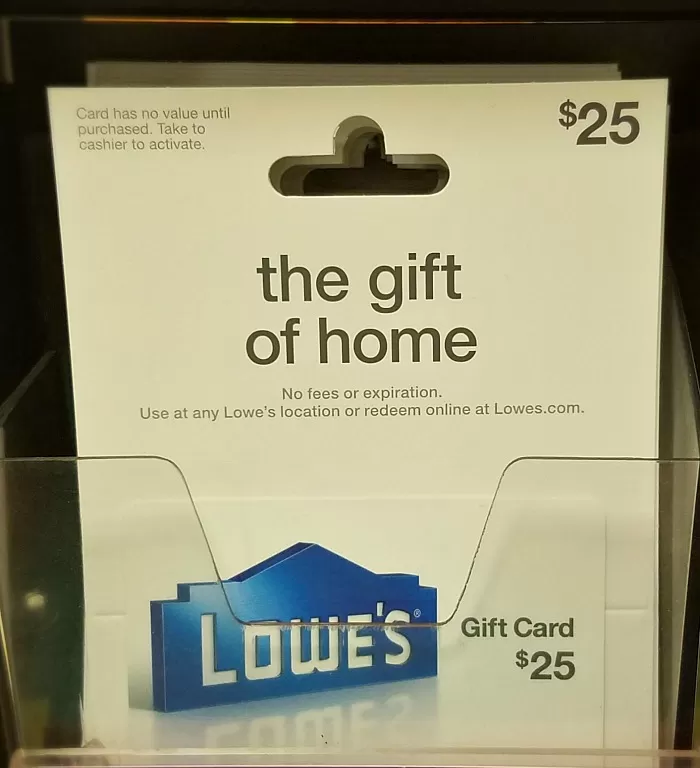 Lowes Gift Card