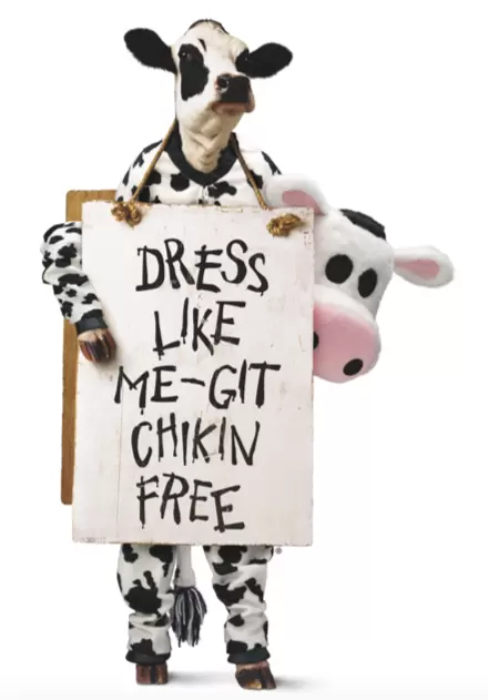 Chick Fil A Cow Appreciation Day – Get a FREE Entree when you Dress like a Cow!