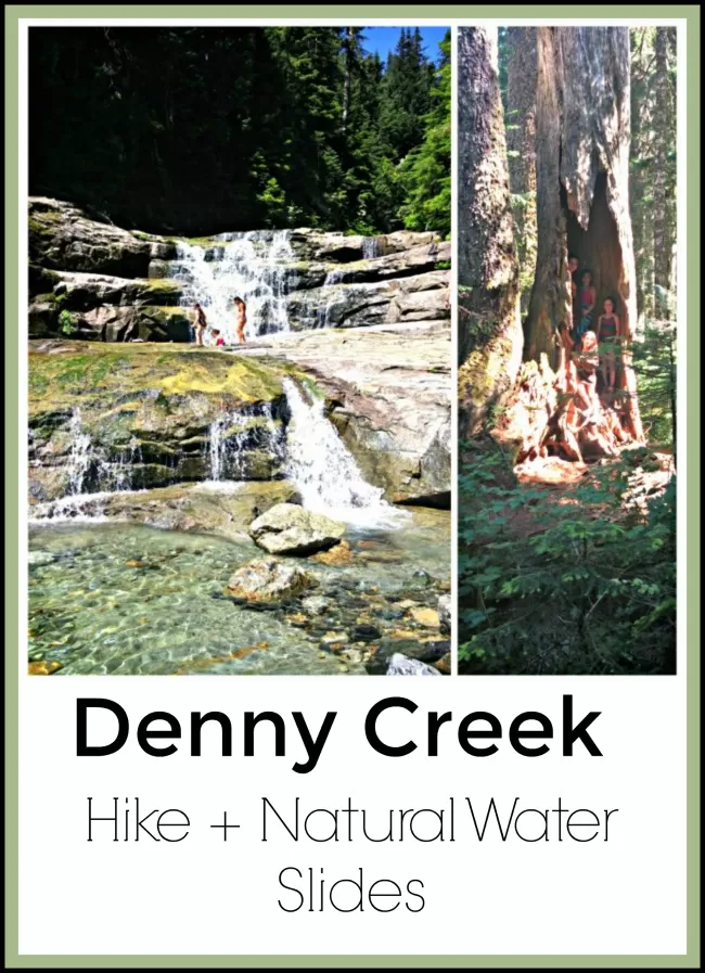 Denny Creek Trail & Natural Water Slides (One of Our Favorites!)