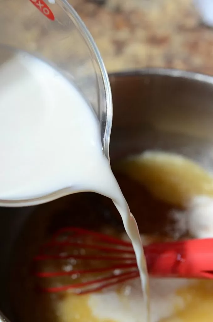 Making Overnight Apple Cinnamon Baked Oatmeal