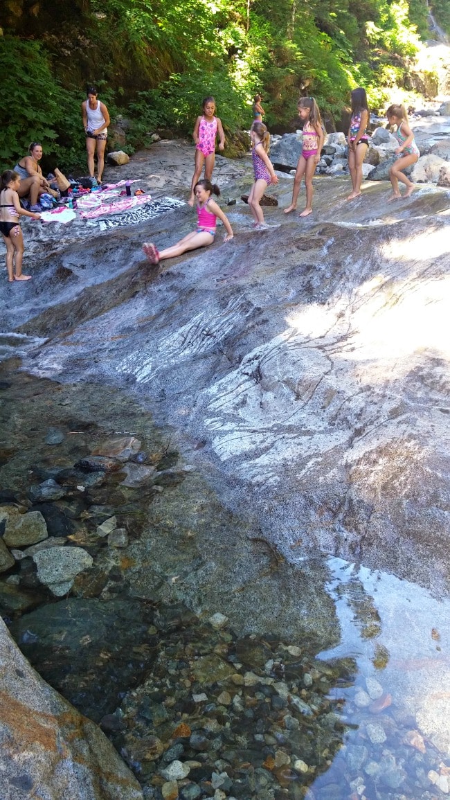 Denny Creek Hike & Natural Water Slides Review (One of Our Favorites