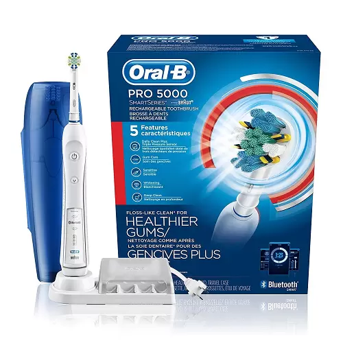 Oral-B Pro 5000 SmartSeries Power Rechargeable Electric Toothbrush