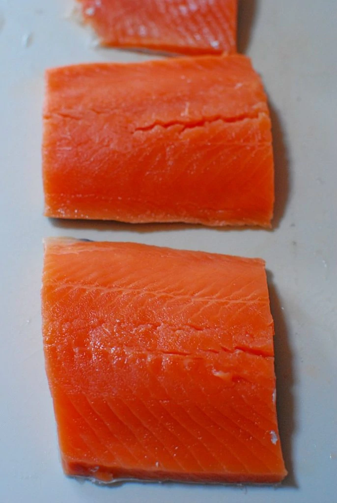 Salmon Prepared for Firecracker Salmon Recipe