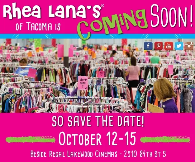 Rhea Lana’s of Tacoma Fall/Winter Kids Consignment Sale + Enter to Win Backpack & School Supplies ($100 Value)!