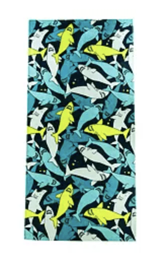 Shark Beach Towel