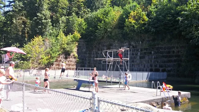 rock quarry pool