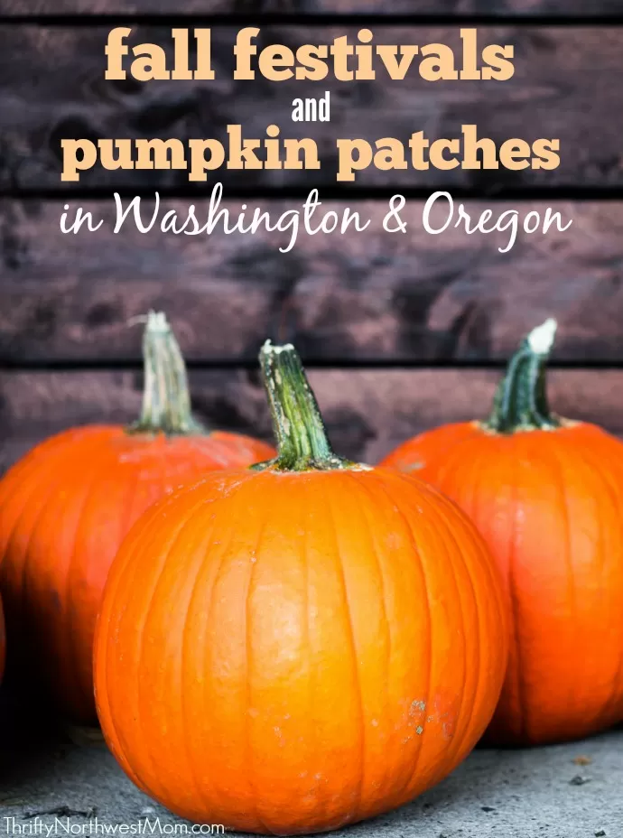 Check out this list of Pacific Northwest Fall Festivals and Pumpkin Patches for family fun in Washington & Oregon.