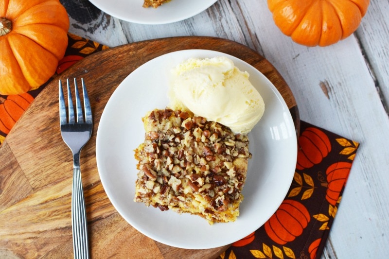 Pumpkin Surprise with Ice Cream