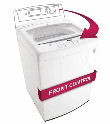 LG High Efficiency Top Load Washing Machine