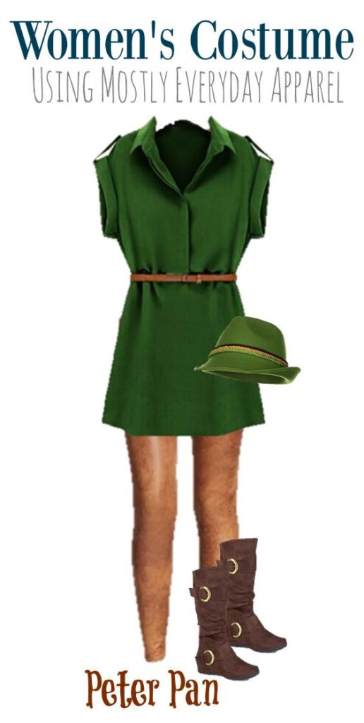 DIY Peter Pan Costume using Clothing You Can Wear Again