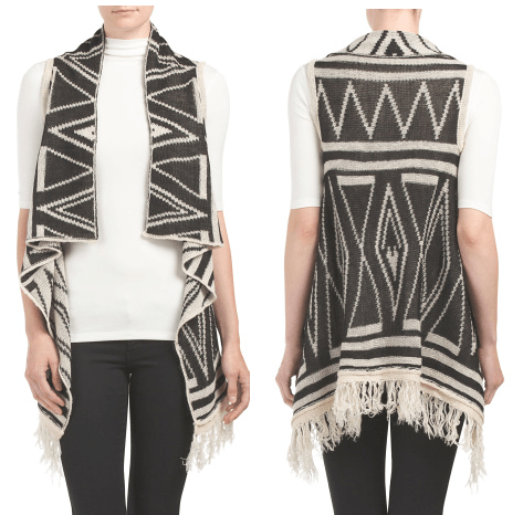 ELAN Aztec Vest $10!