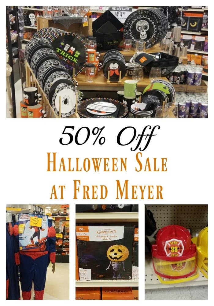 Fred Meyer Halloween Sale – 50% off Costumes, Decor, Trick or Treat Items & more!