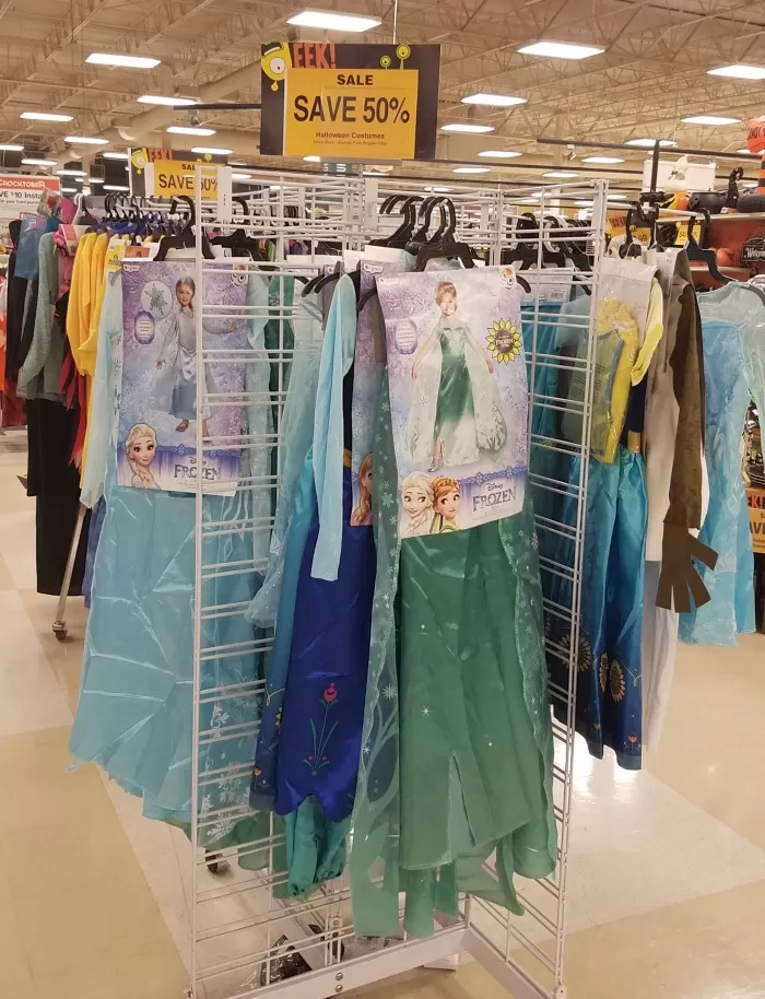 Frozen Costumes on Sale at Fred Meyer