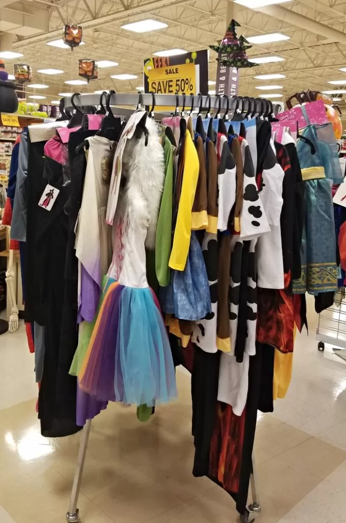 Halloween Costume Sale at Fred Meyer