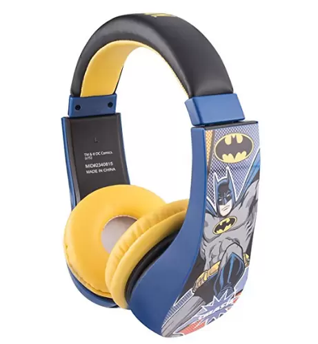 Kid Safe Headphones with Volume Limits – Batman
