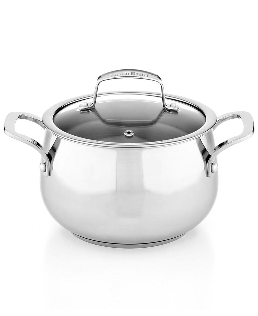 Belgique 3 Qt Soup Pot  with Lid Hard Anodized ONLY 4 