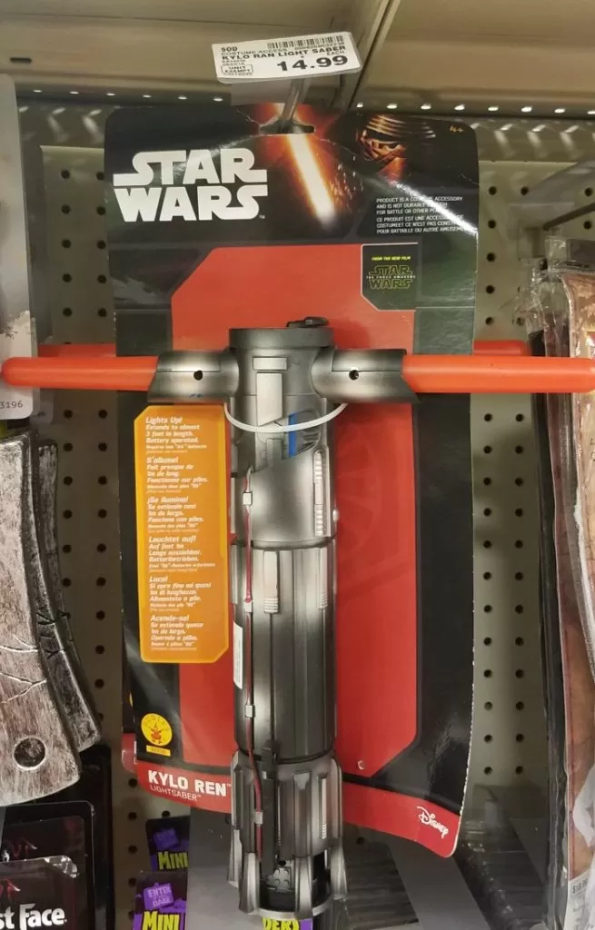 Star Wars Kylo Ren Lightsaber