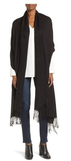 Fringe Textured Wrap