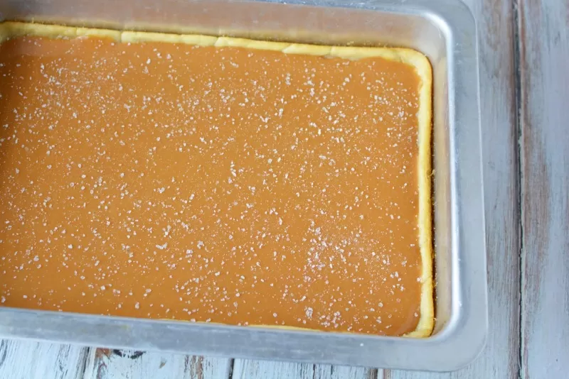 Salt on Caramel Sauce