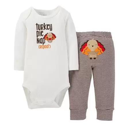 Carters Thanksgiving Baby outfit