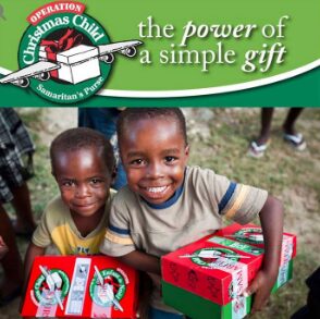 donate a shoebox for christmas