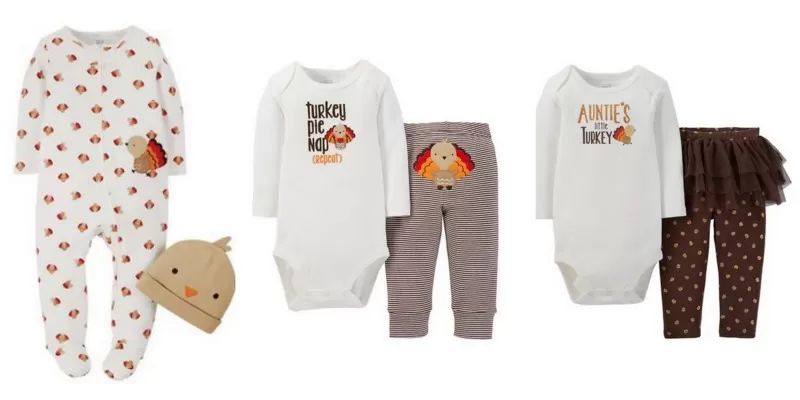 Thanksgiving Baby Outfits – As low as $3.48 + Free Ship!