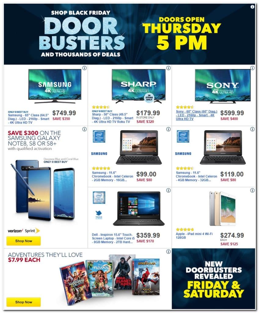 Best Buy Black Friday Deals for 2017! Many Deals Live Now! Chromebook $99, Fujifilm Instax ...