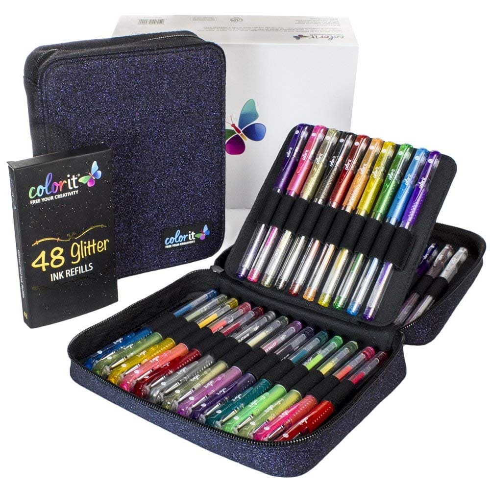 Adult Coloring Books & Accessories set
