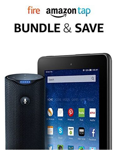 Amazon Fire Tablet, 7” + Amazon Tap – $119.98! Today Only!