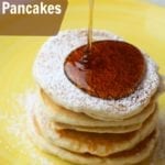 Eggnog Pancakes - An Easy Christmas Morning Breakfast Idea