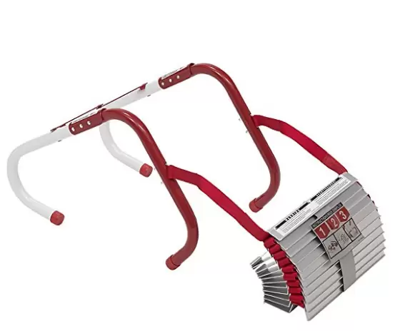 Kidde Two-Story Fire Escape Ladder with Anti-Slip Rungs