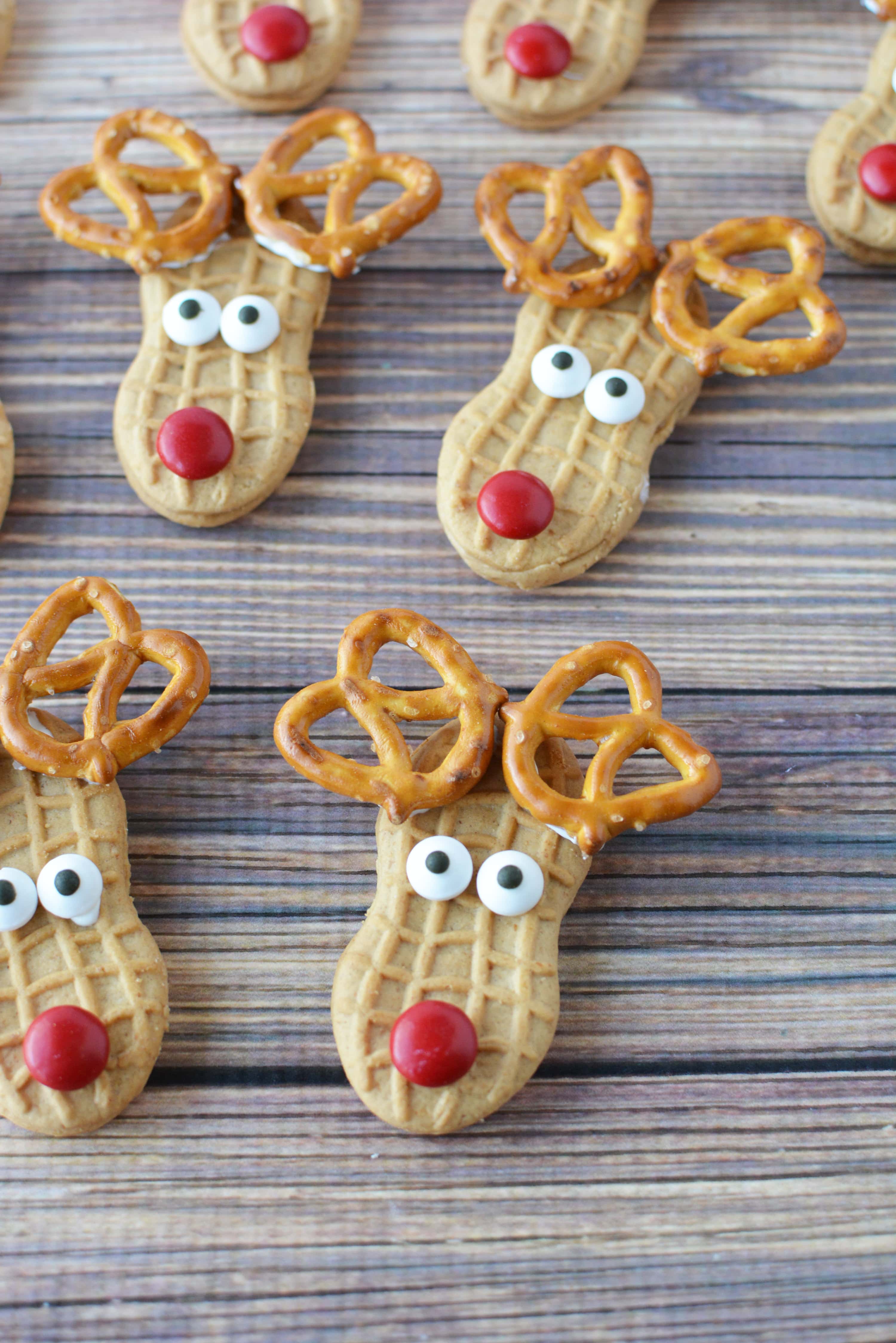 Christmas Cookie Recipes No Bake Reindeer Cookies So CUTE! Thrifty