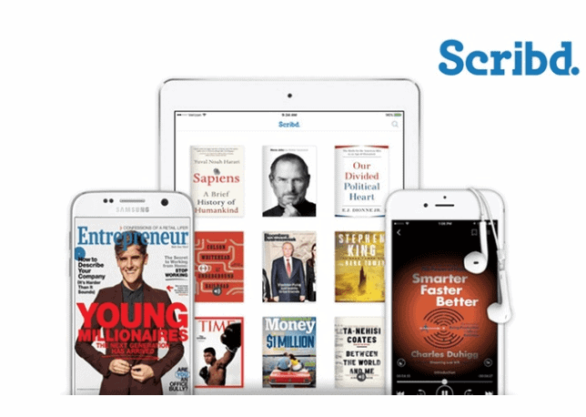 Free Three Month Subscription to Scribd (3 FREE Books + Audiobook)