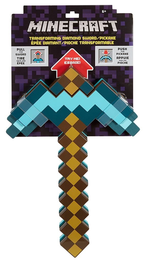 minecraft transform sword to pickaxe