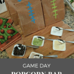Popcorn Bar - great party idea on a budget