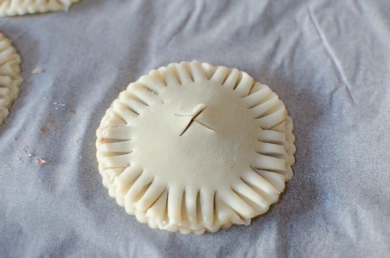 Nutella with Fruit Mini Pies