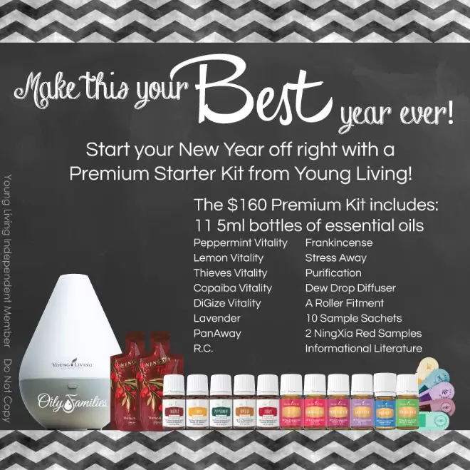 Young Living Essential Oils New Year