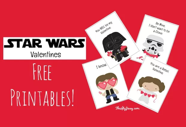 star wars valentines cards