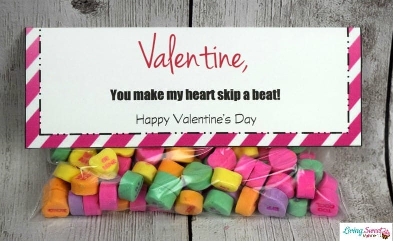 conversation hearts valentines printables