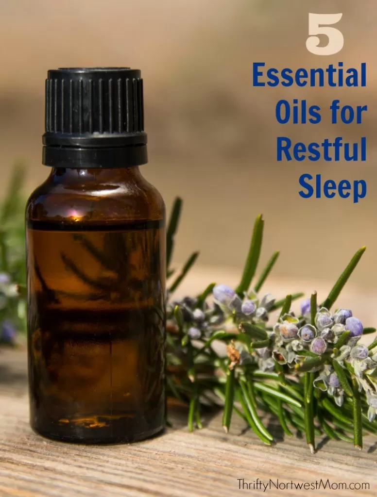 Essential Oils for Sleep - Check out these 5 best Essential Oils for restful sleep