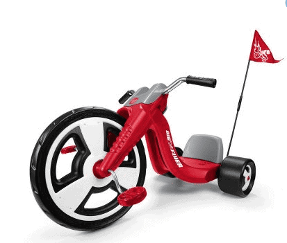 radio flyer big wheel walmart