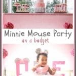 Minnie Mouse Birthday Party on a Budget!