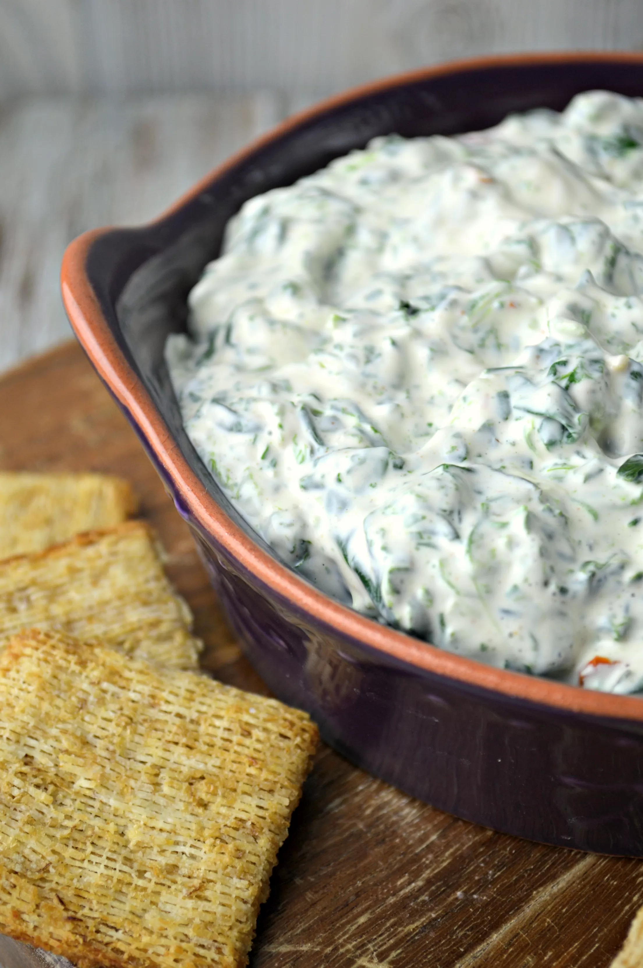 Easy Cold Spinach Dip