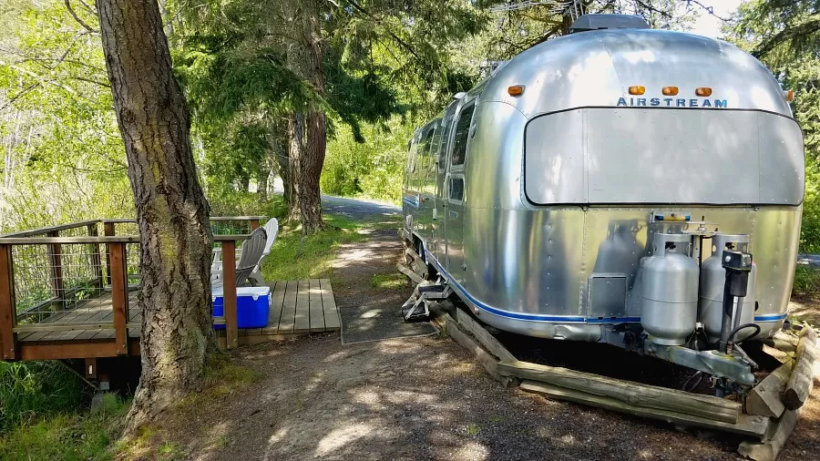 Airstream Camping at Lakedale Resort