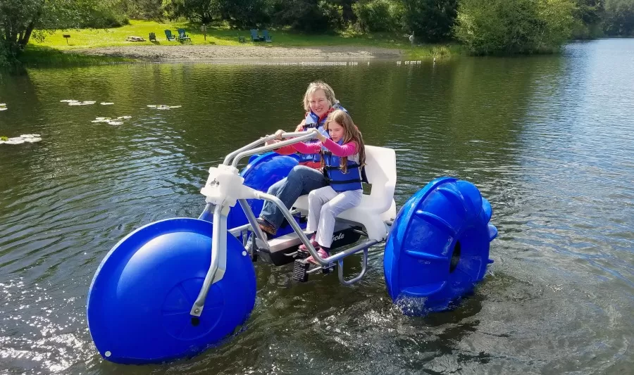 Aqua Cycle at Lakedale Resort San Juan Island